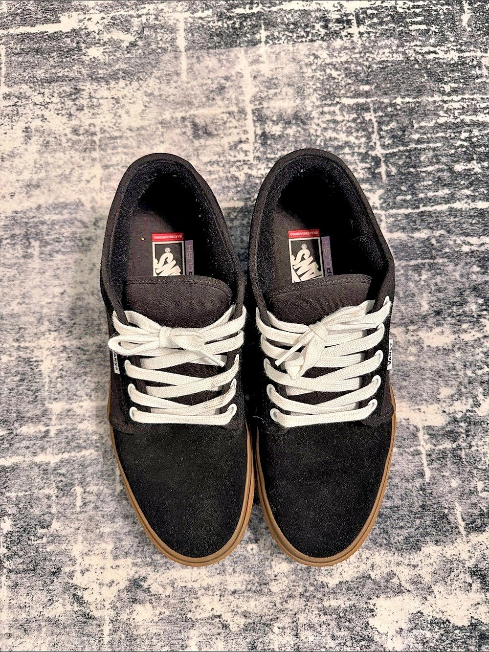 Vans Skate Old Skool Black & White Sneakers